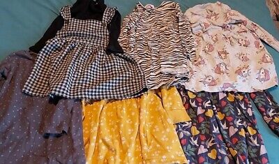 4-5 Years Old Girl Clothes Bundle. Dresses, Tops, Jeans