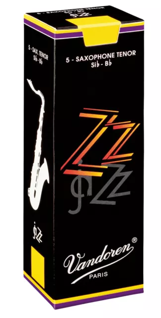 5 Vandoren ZZ Tenor Saxophone Reeds 1.5 2 2.5 3 3.5 Free Delivery (inc box)