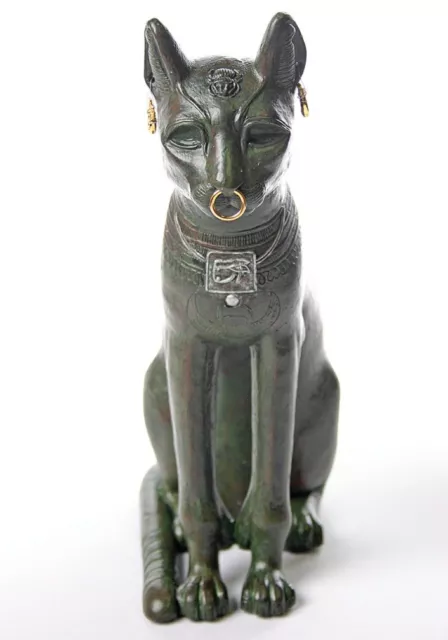 Bastet Egyptian Cat Statue Gayer-Anderson Museum Replica Parastone EG01