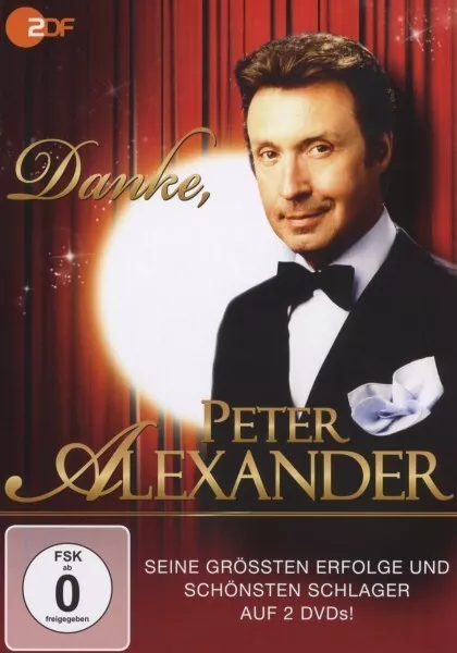 Peter Alexander "Danke Peter Alexander" 2 Dvd Neu