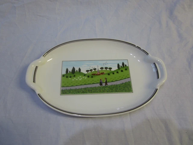 Villeroy & Boch Design Naif Laplau 26cm Oval Serving Platter Excellent Condition