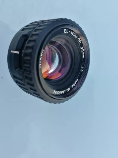 NIKON EL NIKKOR 50mm 2,8/50mm Objectif pour agrandisseur enlarger lens M39