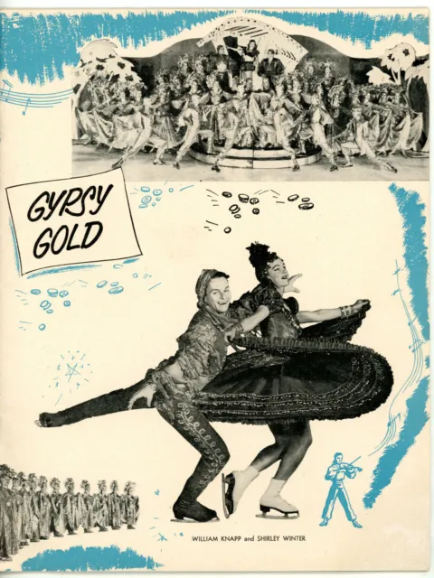 Ice Cycles 1953 Souvenir ~ Walt Disney ~ 8Th Cinderalla Edition ~ Ice Capades 3