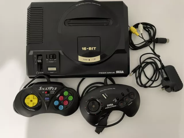 Sega Megadrive Console And 14 Games!