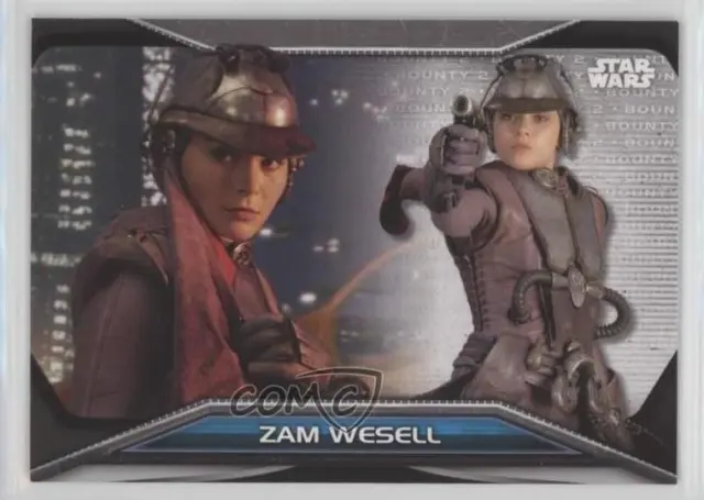 2021 Topps Star Wars Bounty Hunters Attack of the Clones Level 2 Zam Wesell 07mp
