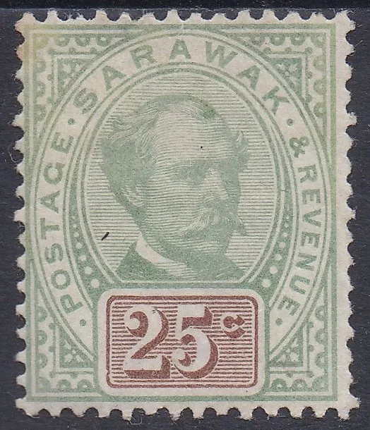 Sarawak 1888 Raja Brooke 25C