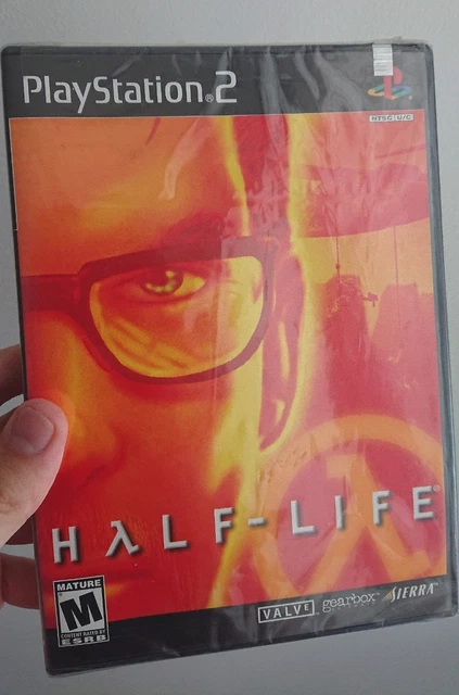 Half-Life, jeu PS2 scellé (sealed PS2 game) (Version NTSC
