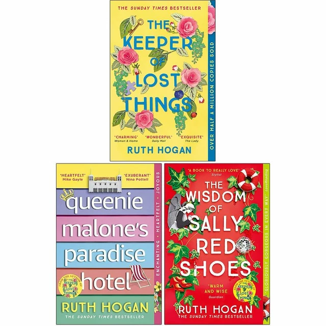 Ruth Hogan The Keeper of Lost Things 3 Books Collection Set Paperback -  Fiction