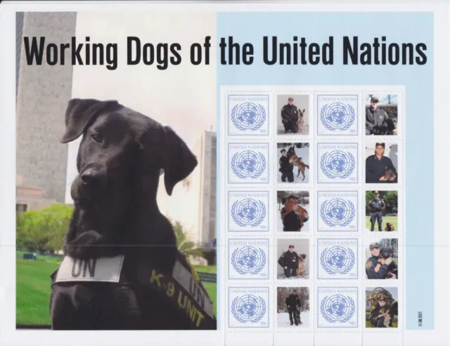 UN Vereinte Nationen New York 1253 postfr.Kleinbogen Grußmarken 2011 -24197