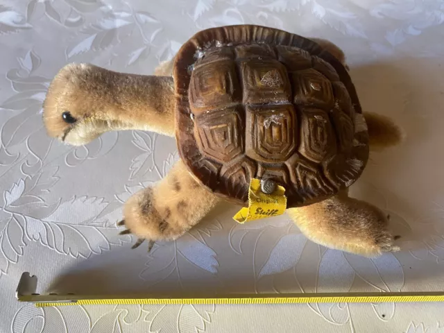 Antike Alte Original STEIFF Schildkröte " Slo " Vintage