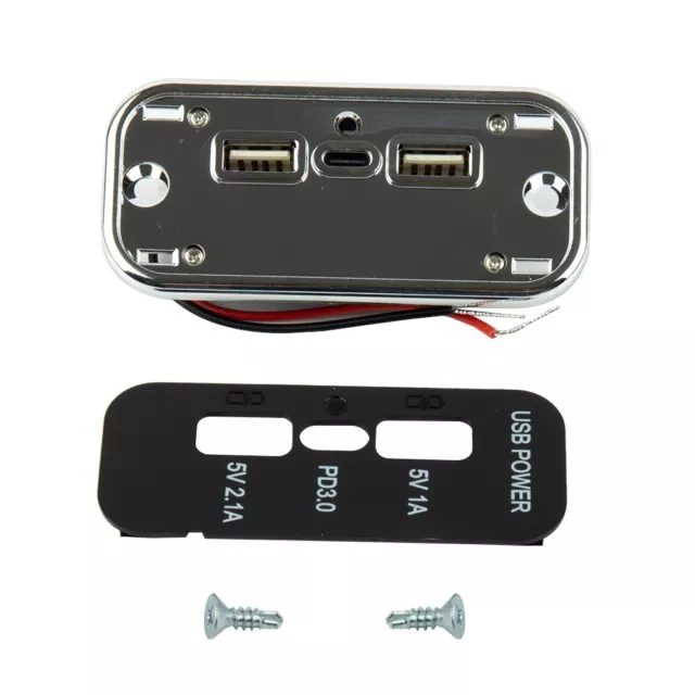 Puissance Adaptateur Chargeur Voiture Prise Large Compatible Accessoires Pd Type