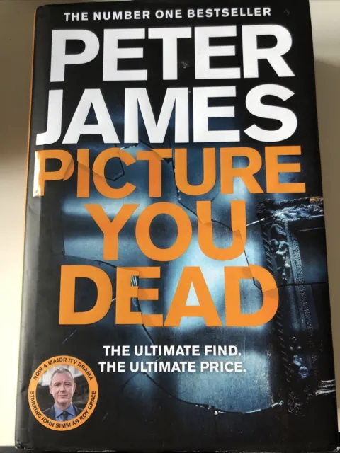 Signed Book - Picture You Dead by Peter James First Edition 1st Print 🥇