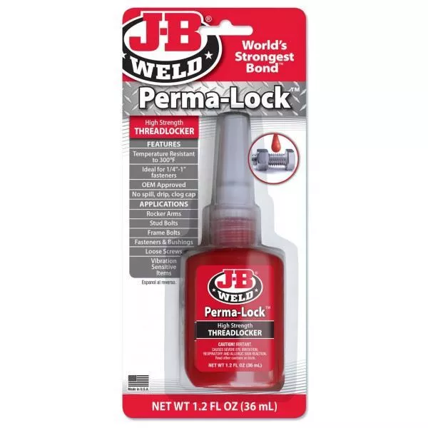 J-B Weld J-B Weld - Perma-Lock High Strength Threadlocker - 36ml