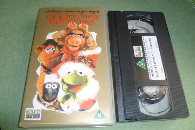 Muppet family christmas vhs uk
