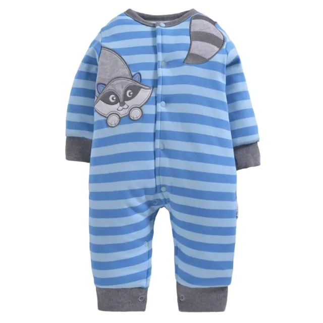 DIB Baby Warm Romper Jumpsuit Winter Onepiece Outfits Outwear for Baby Boys
