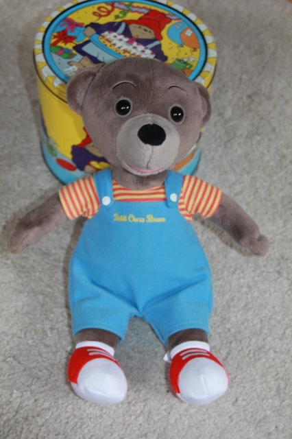 doudou peluche   PETIT OURS BRUN   Jemini  34 cm comme neuf