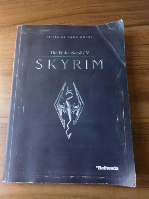 The Elder Scrolls V Skyrim - Official Game Guide Bethesda - Softcover Book