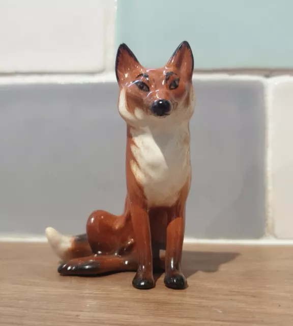 Beswick Fox 1748 Ornament Original Vintage Arthur Gredington