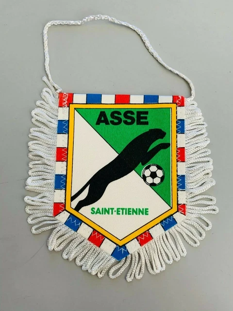 Fanion ASSE - Dynamo Kiev Coupe D'Europe 1976 (Saint-Etienne, Vintage)
