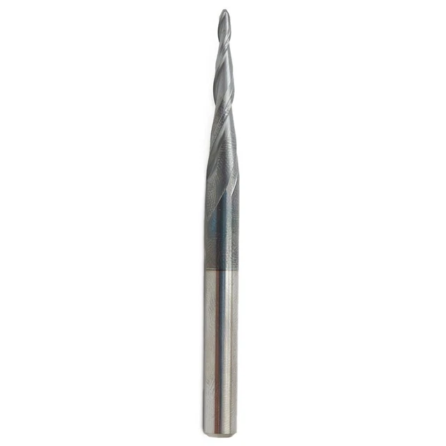 1PC Carburo di Tungsteno Rotary File Burr Stile C Sfera Naso Cilindro