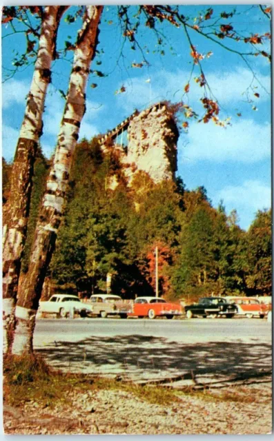 Postcard - Castle Rock, Near St. Ignace, in Michigan's Upper Peninsula, USA
