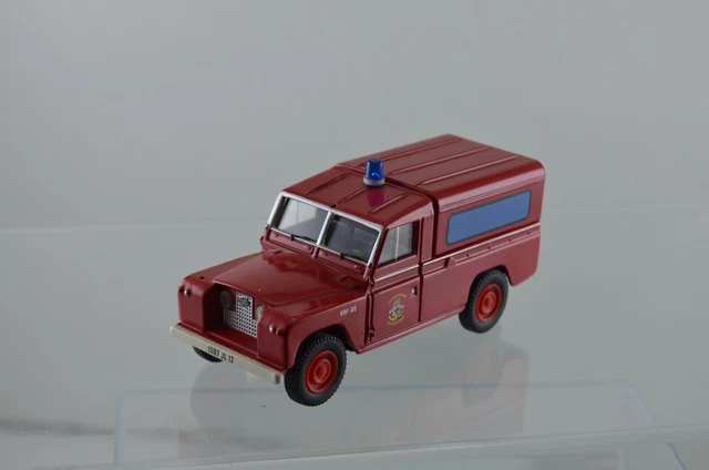 LAND ROVER DEFENDER 130 SANICAR VSAVTT BMPM Marins Pompiers De Marseille 1 43 Alarme Voiture De Collection Edition Limitee A 325 Pieces