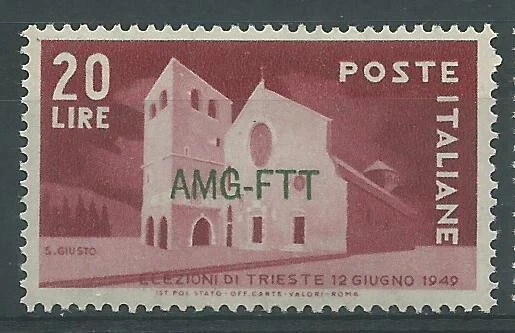 1949 Trieste A Amg-Ftt Local Elections 1 Value New MNH MF26436