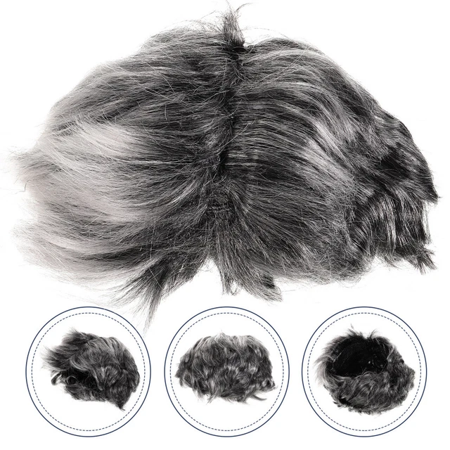 Parrucca nonna donna ragazze parrucche capelli vecchia signora donna miss