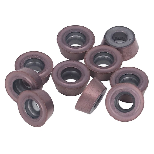 10 pezzi inserti in carburo resistenti all'usura inserti tornio CNC velocità di fresatura rapida