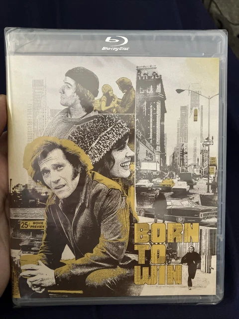 BORN TO WIN (Blu-ray, 1971) George Segal, Karen Black, Robert De Niro
