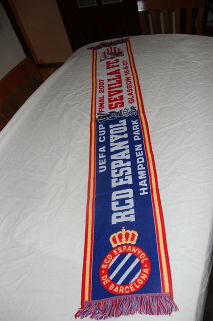 Bufanda Futbol Uefa Europa League Sevilla F.c Y Slavia De Praha Scarf