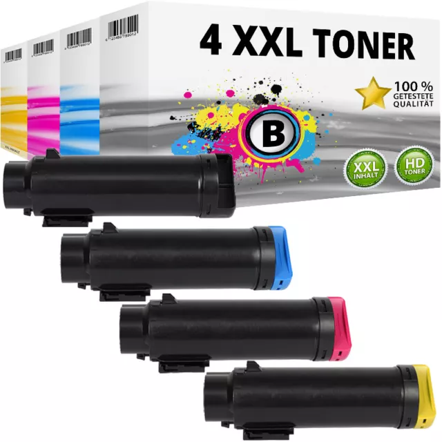 4x XXL TONER Patronen Set für Xerox Phaser 6510 dn dni WorkCentre WC 6515 n ns