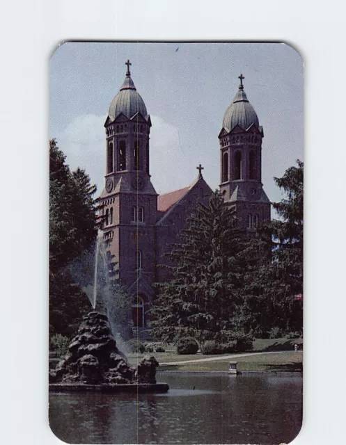 Postcard Chapel, St. Joseph's College, Rensselaer, Indiana