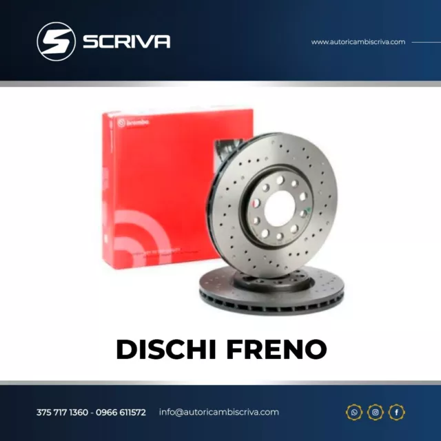 Par Discos Delanteros Brembo Xtra Línea 330mm Alfa Romeo Giulietta 1750 2.0JTDm