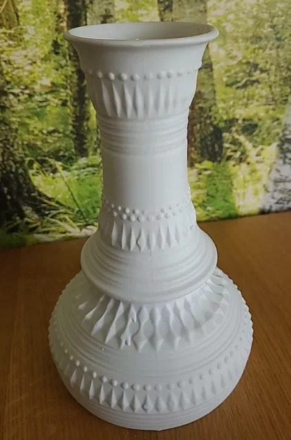 Vase, weiß, Porzellan, ca. 70iger Jahre, Royal Porzellan Bavaria, 850/19