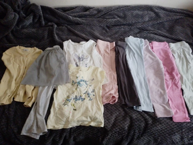 Bundle Girls Leggings Tops Cardigan Age 4-5 Years Next George Tu Gap 3