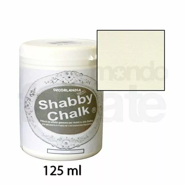 Shabby Chalk Panna ml 125 - Vernice Decorlandia - Colore Pittura stile S. Chic