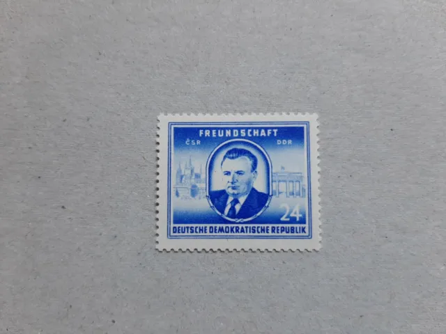 DDR Briefmarke 1952, Mi.-Nr.: 302, Freundschaft CSR-DDR, postfrisch** !!!
