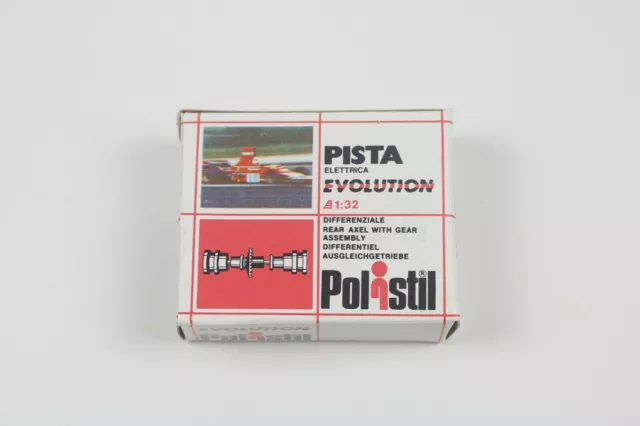 Polistil Policar A34 Differenziale Per Gomme Auto Slot Car Pista Elettrica 1:32