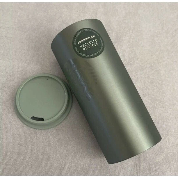 Starbucks Blue/Green Stainless Steel Desk/Cup 12 Oz 2021  NEW