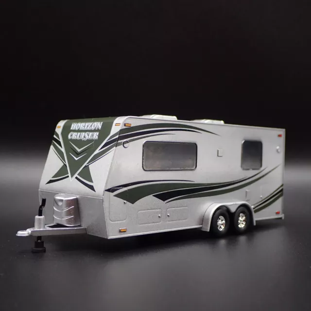 Camper Trailer W/ Hitch Rare 1:64 Scale Limited Collectible Diorama Model Car