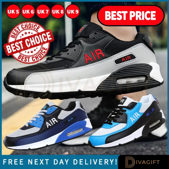 Mens Womens Ladies Unisex Trainers Sport Running Athletic Gym Shoes Uk 5 - Uk 9