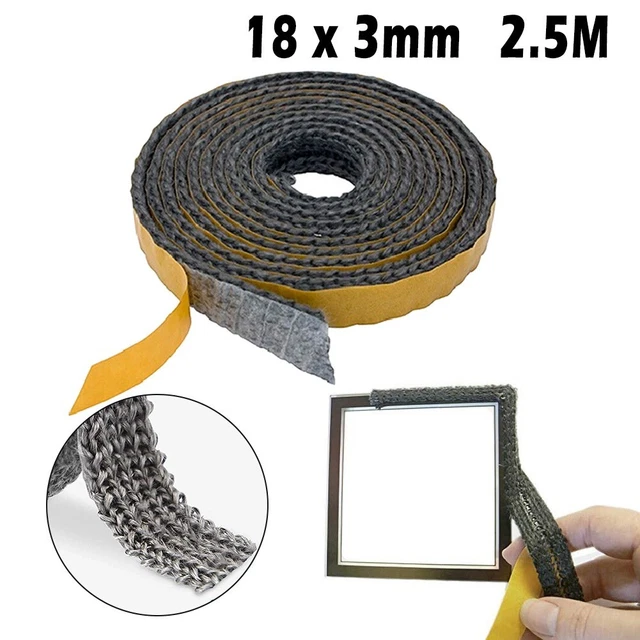 Poêle Corde Cheminée Porte Joints Fibre de Verre Cheminée Léger Remplacement