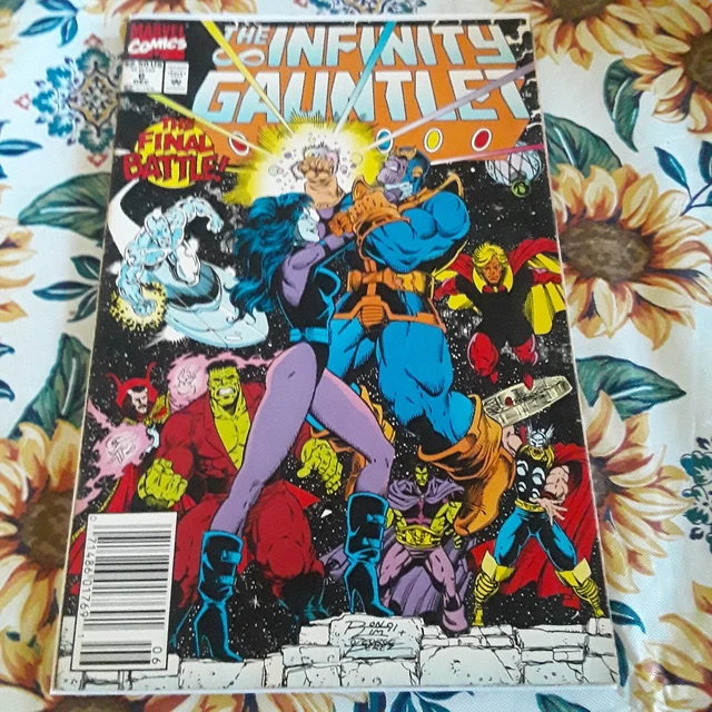 Marvel Comics The Infinity Gauntlet Vol 1 No 6 December 1991