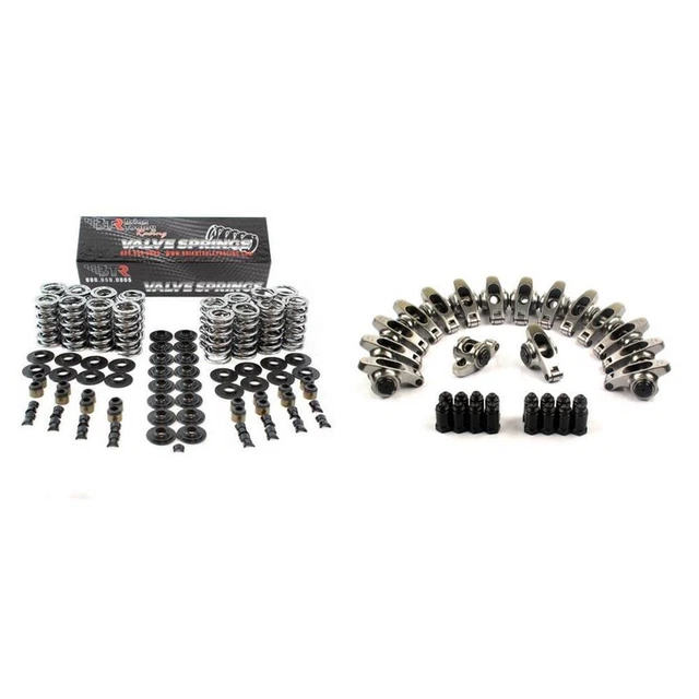 Stainless Steel Roller Rocker Arms and Valve Spring Kit, LS