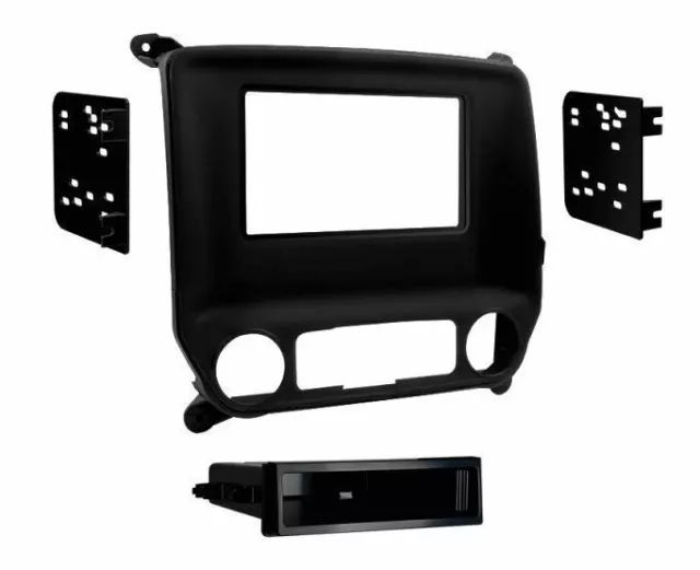 Metra 99-3014G Single/Double DIN Install Dash Kit For 2014-Up Silverado & Sierra