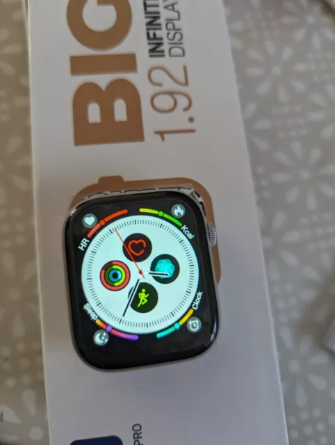 HIWATCH PRO SMART Watch 8 Ultra 49mm Compatible w Apple iPhone