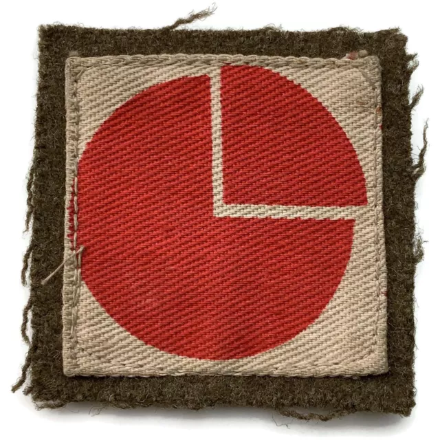 WW2 Fourth 4th Infantry Division PRINTED Cloth Formation Sign Patch Badge