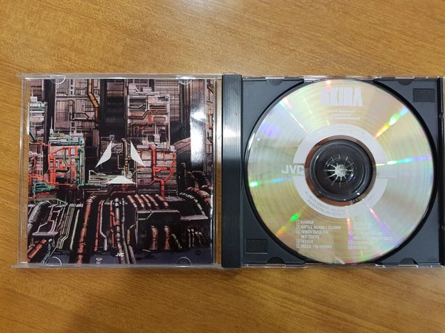 CD AKIRA COLONNA Sonora, Geinoh Yamashirogumi, JVC USA EUR 20,00