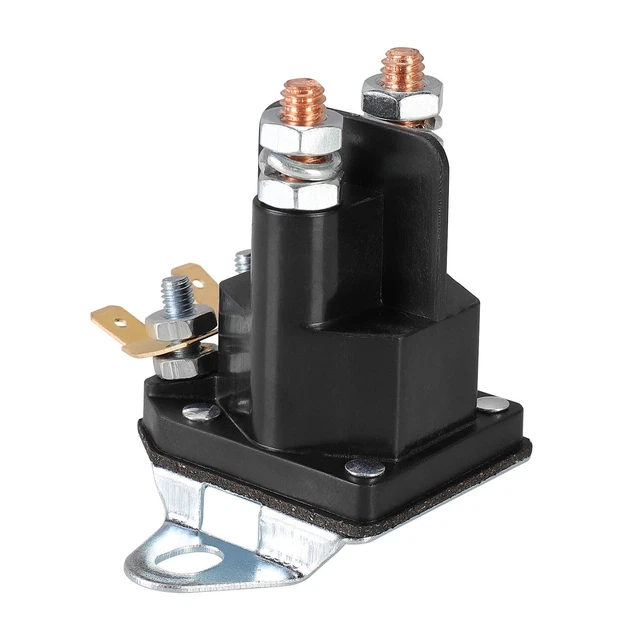 12V 100A 4-POL Starterrelais Rasentraktor Magnetschalter Traktor